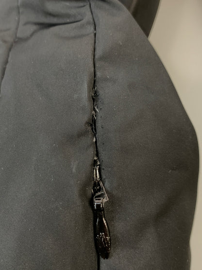 【中古品】【レディース】 MONCLER モンクレール RENNE ダウンコート B20934998700 レンヌ レディース アウター Aライン ロングコート 168-261022-em-01-min サイズ：O カラー：ブラック 万代Net店