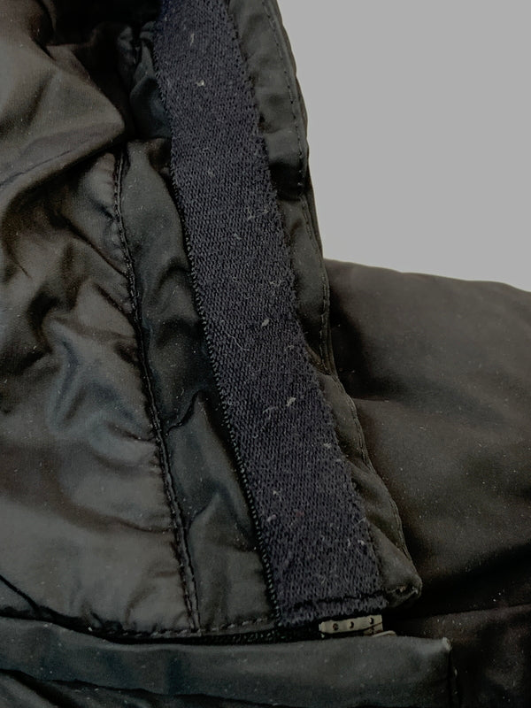 【中古品】【レディース】 MONCLER モンクレール RENNE ダウンコート B20934998700 レンヌ レディース アウター Aライン ロングコート 168-261022-em-01-min サイズ：O カラー：ブラック 万代Net店