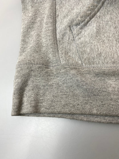 【現状渡し品】【メンズ】 SUPREME シュプリーム 18AW S LOGO HOODED SWEAT SHIRT プルオーバー パーカー スウェットシャツ ロゴ フーディ トップス 149-261015-em-08-min サイズ：M カラー：グレー 万代Net店