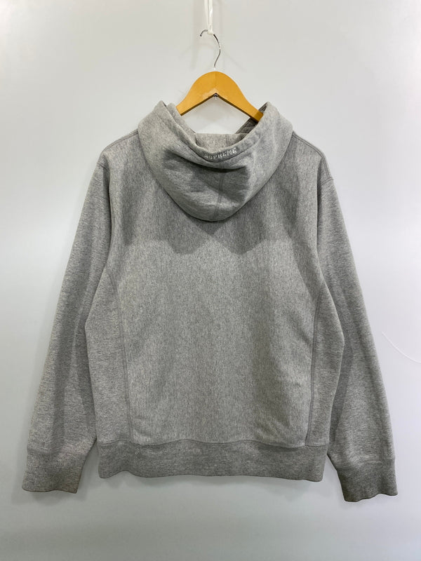 【現状渡し品】【メンズ】 SUPREME シュプリーム 18AW S LOGO HOODED SWEAT SHIRT プルオーバー パーカー スウェットシャツ ロゴ フーディ トップス 149-261015-em-08-min サイズ：M カラー：グレー 万代Net店