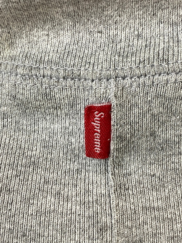 【現状渡し品】【メンズ】 SUPREME シュプリーム 18AW S LOGO HOODED SWEAT SHIRT プルオーバー パーカー スウェットシャツ ロゴ フーディ トップス 149-261015-em-08-min サイズ：M カラー：グレー 万代Net店