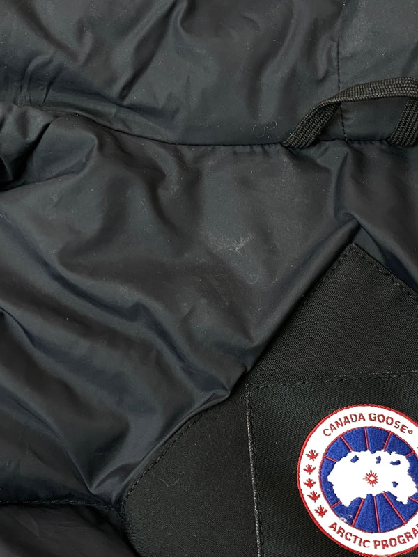 【中古品】【レディース】 CANADA GOOSE カナダグース EXPEDITION PARKA 4565JLB エクスペディション パーカ ダウンジャケット 防寒 アウター 141-261015-em-02-min サイズ：S カラー：ブラック 万代Net店