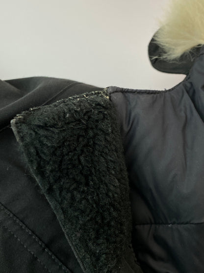 【中古品】【レディース】 CANADA GOOSE カナダグース EXPEDITION PARKA 4565JLB エクスペディション パーカ ダウンジャケット 防寒 アウター 141-261015-em-02-min サイズ：S カラー：ブラック 万代Net店