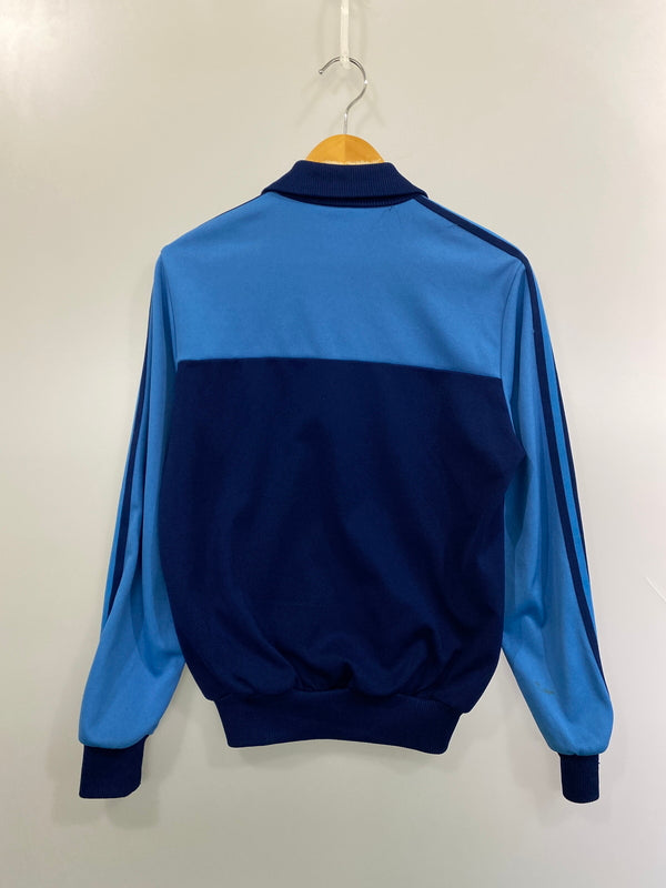 【中古品】【メンズ】 ADIDAS 80'S TRACK JACKET 80年代 トラックジャケット ヴィンテージ ジャージ メンズ 146-261020-em-32-min サイズ：US XXS カラー：ブルー系 万代Net店