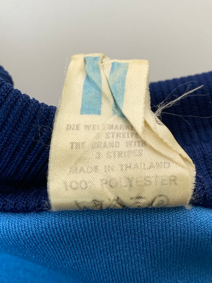 【中古品】【メンズ】 ADIDAS 80'S TRACK JACKET 80年代 トラックジャケット ヴィンテージ ジャージ メンズ 146-261020-em-32-min サイズ：US XXS カラー：ブルー系 万代Net店