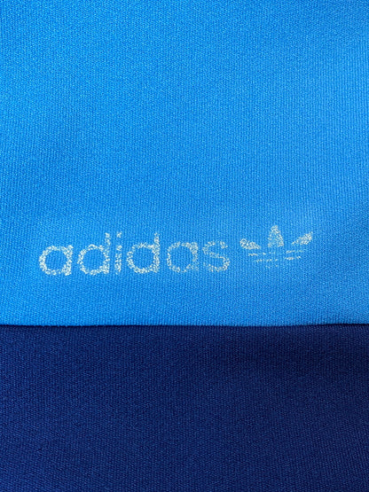 【中古品】【メンズ】 ADIDAS 80'S TRACK JACKET 80年代 トラックジャケット ヴィンテージ ジャージ メンズ 146-261020-em-32-min サイズ：US XXS カラー：ブルー系 万代Net店