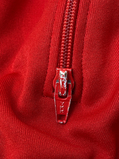 【中古品】【メンズ】 ADIDAS アディダス 70-80'S TRACK JACKET 70年代 80年代 トラックジャケット メンズ ライトアウター ジャージ 146-261016-em-21-min サイズ：L カラー：レッド/ネイビー 万代Net店