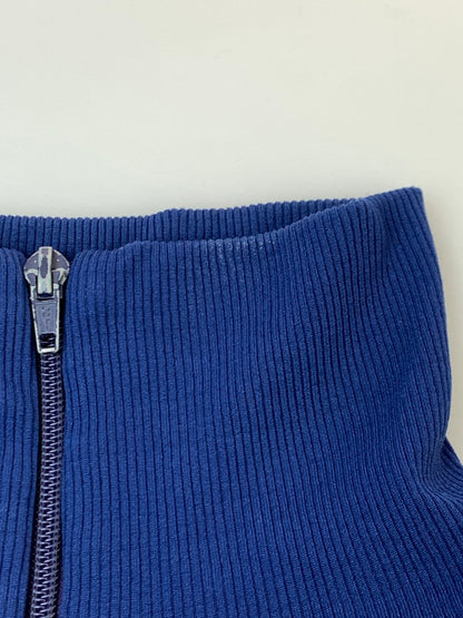 【現状渡し品】【メンズ】 ADIDAS アディダス 70-80'S TRACK JACKET 70年代 80年代 トラックジャケット メンズ ジャージ 上着 ヴィンテージ 146-261020-em-72-min サイズ：54 カラー：ネイビー 万代Net店
