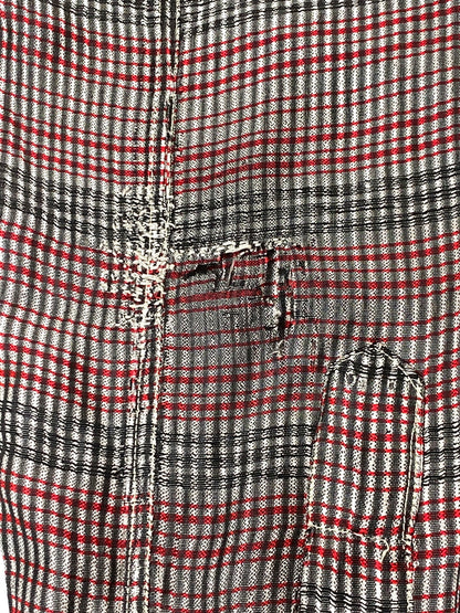 【ジャンク品】【メンズ】 BLUESTONE ブルーストーン L/S OPEN COLLAR SHIRT ロングスリーブ オープンカラーシャツ メンズ メンズ 長袖シャツ トップス 開襟シャツ 145-261020-em-58-min サイズ：15 カラー：マルチカラー 万代Net店