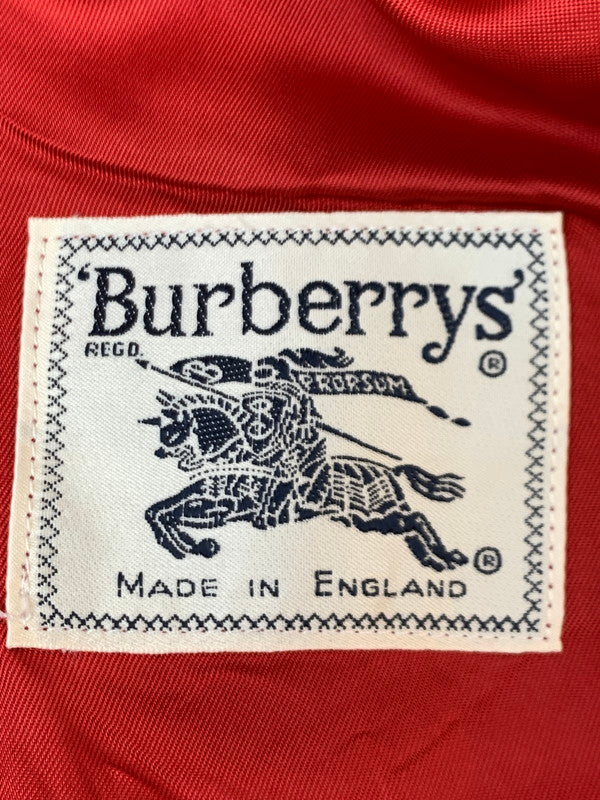 【中古品】【メンズ】 BURBERRY バーバリー WOOL JACKET ウール ジャケット メンズ アウター ダブル 上着 ブレザー 141-261020-em-71-min カラー：レッド 万代Net店