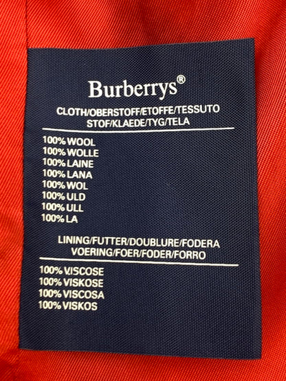【中古品】【メンズ】 BURBERRY バーバリー WOOL JACKET ウール ジャケット メンズ アウター ダブル 上着 ブレザー 141-261020-em-71-min カラー：レッド 万代Net店