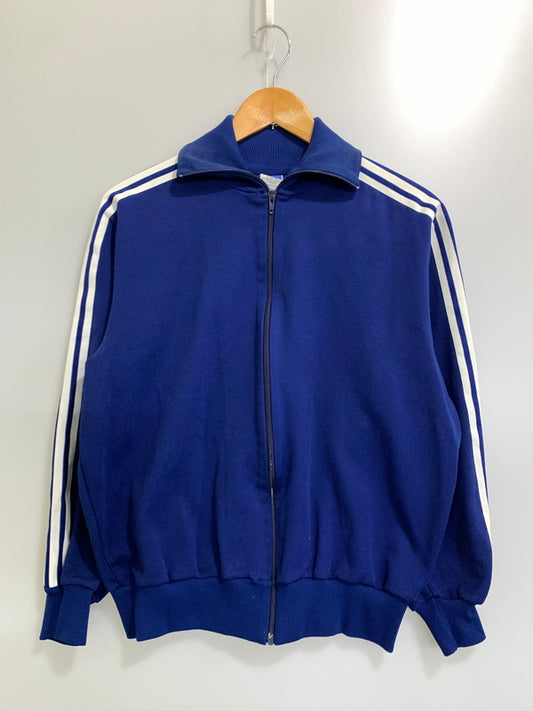 【中古品】【メンズ】 ADIDAS アディダス ロゴなし TRACK JACKET 60-70'S トラックジャケット 60年代 70年代 メンズ ジャージ トップス ヴィンテージ 146-261016-em-39-min サイズ：5 カラー：ブルー 万代Net店