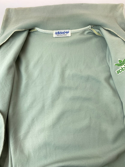 【中古品】【メンズ】 ADIDAS アディダス 80'S TRACK JACKET 80年代 トラックジャケット メンズ アウター ジャージ ヴィンテージ 146-261016-em-20-min カラー：ライトグリーン 万代Net店