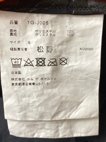【現状渡し品】【メンズ】 BLACK COMME DES GARCONS ブラックコムデギャルソン レオパード テーラード ジャケット メンズ アウター 上着 140-261020-em-56-min サイズ：S カラー：ブラック 万代Net店
