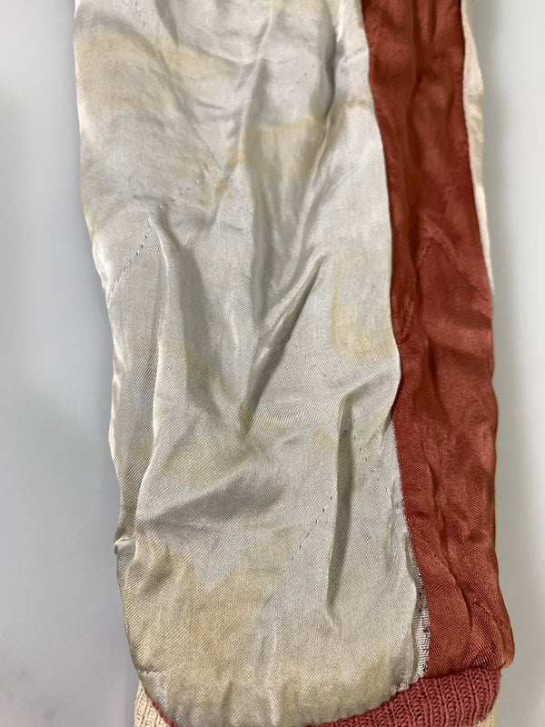 【現状渡し品】【メンズ】 VINTAGE ヴィンテージ 50'S REVERSIBLE SOUVENIR JACKET GOOSE BAY LABRADOR 50年代 リバーシブル スーベニアジャケット アウター 146-261020-yn-01-min サイズ：表記なし 下記参照 カラー：ブラック/ピンク系 万代Net店