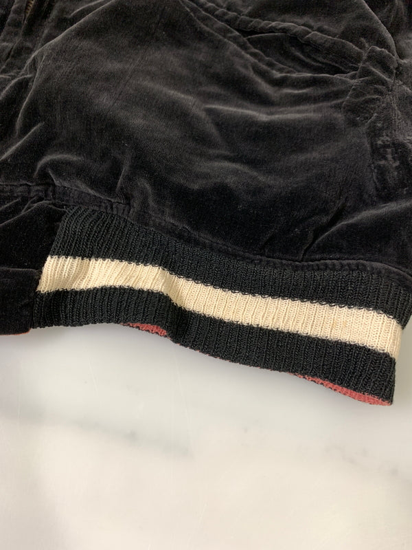 【現状渡し品】【メンズ】 VINTAGE ヴィンテージ 50'S REVERSIBLE SOUVENIR JACKET GOOSE BAY LABRADOR 50年代 リバーシブル スーベニアジャケット アウター 146-261020-yn-01-min サイズ：表記なし 下記参照 カラー：ブラック/ピンク系 万代Net店