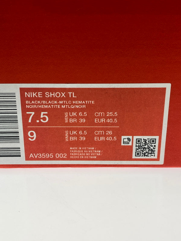【中古品】【メンズ】 NIKE ナイキ SHOX TL ショックス ティーエル AV3595-002 靴 シューズ スニーカー SNEAKER 160-261017-KS-17-min サイズ：25.5cm US7.5 カラー：ブラック 万代Net店