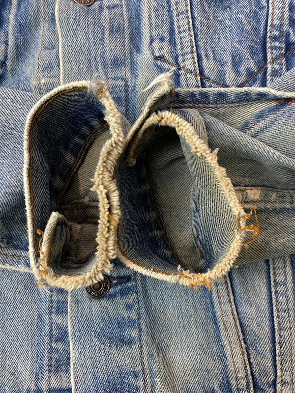 【現状渡し品】【メンズ】 LEVI'S リーバイス 70S 4TH TYPE DENIM JACKET 70505-0216 デニムジャケット 70年代 ヴィンテージ Gジャン 146-261015-em-39-min サイズ：38 カラー：インディゴ 万代Net店