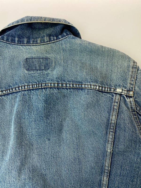 【現状渡し品】【メンズ】 LEVI'S リーバイス 70S 4TH TYPE DENIM JACKET 70505-0216 デニムジャケット 70年代 ヴィンテージ Gジャン 146-261015-em-39-min サイズ：38 カラー：インディゴ 万代Net店