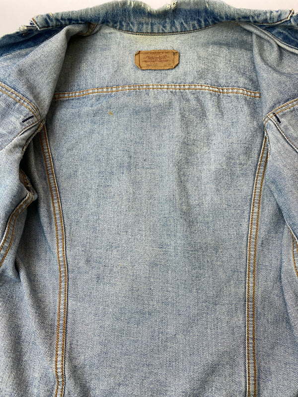 【現状渡し品】【メンズ】 LEVI'S リーバイス 70S 4TH TYPE DENIM JACKET 70505-0216 デニムジャケット 70年代 ヴィンテージ Gジャン 146-261015-em-39-min サイズ：38 カラー：インディゴ 万代Net店