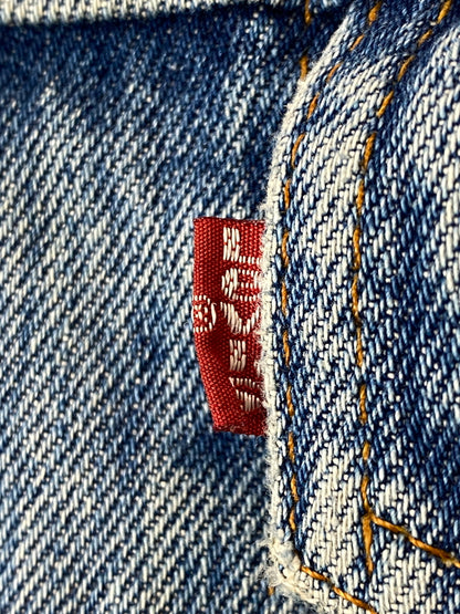 【現状渡し品】【メンズ】 LEVI'S リーバイス 70S 4TH TYPE DENIM JACKET 70505-0216 デニムジャケット 70年代 ヴィンテージ Gジャン 146-261015-em-39-min サイズ：38 カラー：インディゴ 万代Net店