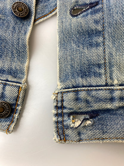 【現状渡し品】【メンズ】 LEVI'S リーバイス 70S 4TH TYPE DENIM JACKET 70505-0216 デニムジャケット 70年代 ヴィンテージ Gジャン 146-261015-em-39-min サイズ：38 カラー：インディゴ 万代Net店