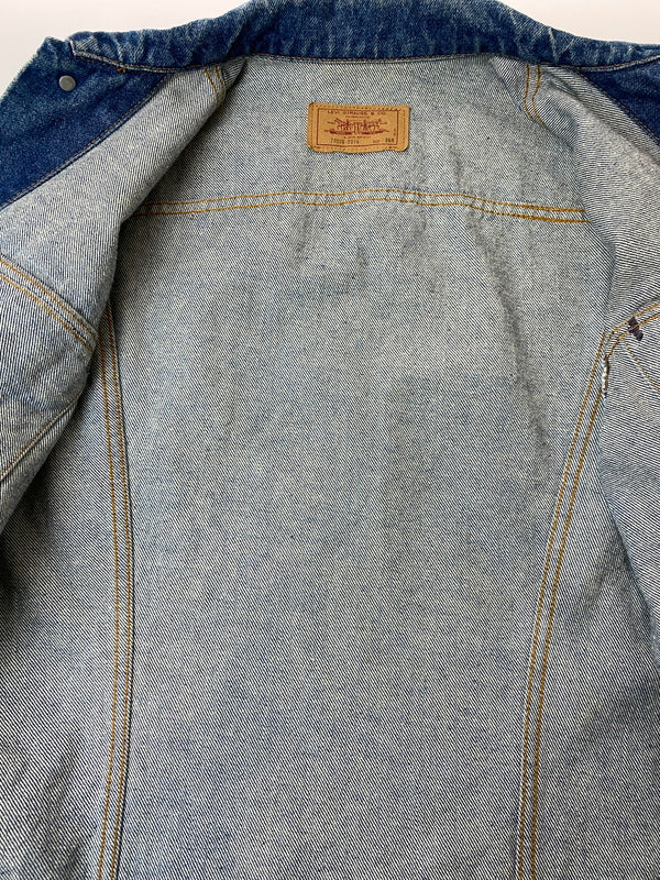 【中古品】【メンズ】 LEVI'S リーバイス 80S DENIM JACKET 70506-0216 80年代 デニムジャケット メンズ Gジャン ヴィンテージ 146-261016-em-03-min サイズ：36R カラー：インディゴ 万代Net店