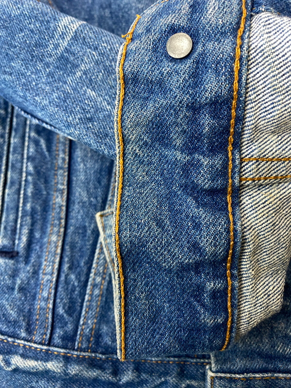 【中古品】【メンズ】 LEVI'S リーバイス 80S DENIM JACKET 70506-0216 80年代 デニムジャケット メンズ Gジャン ヴィンテージ 146-261016-em-03-min サイズ：36R カラー：インディゴ 万代Net店