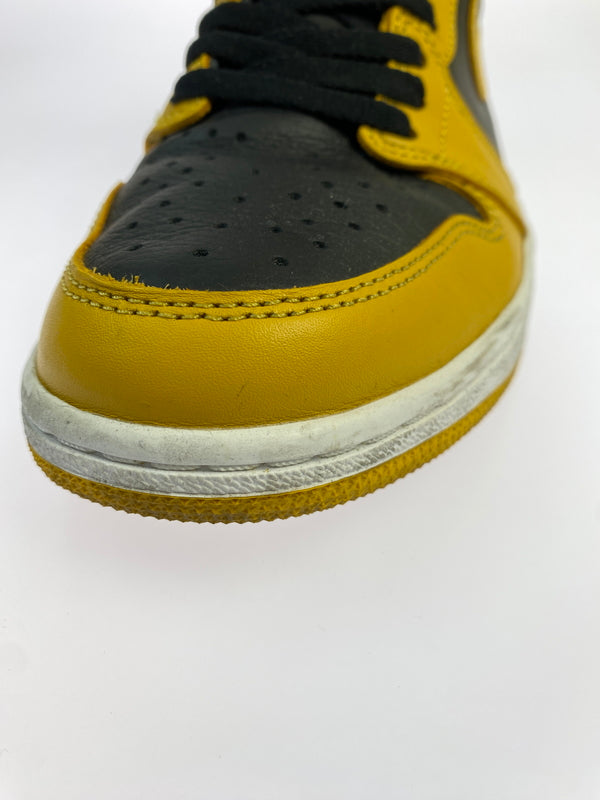 【中古品】【メンズ】 NIKE ナイキ AIR JORDAN 1 HIGH OG "POLLEN" 55088-701 エアジョーダン ワン ハイ オージー ポレン 靴 シューズ スニーカー SNEAKER 160-261017-KS-28-min サイズ：27cm US9 カラー：イエロー/ブラック 万代Net店