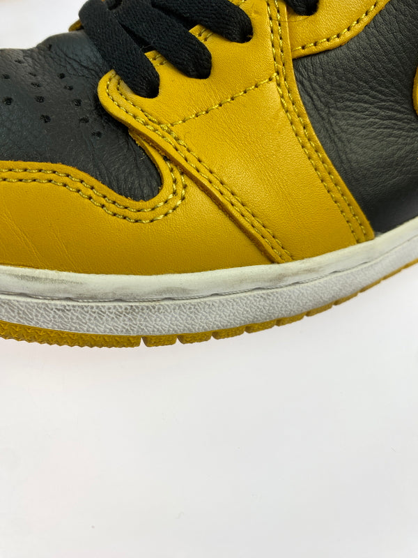 【中古品】【メンズ】 NIKE ナイキ AIR JORDAN 1 HIGH OG "POLLEN" 55088-701 エアジョーダン ワン ハイ オージー ポレン 靴 シューズ スニーカー SNEAKER 160-261017-KS-28-min サイズ：27cm US9 カラー：イエロー/ブラック 万代Net店