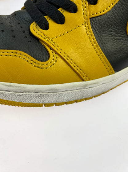 【中古品】【メンズ】 NIKE ナイキ AIR JORDAN 1 HIGH OG "POLLEN" 55088-701 エアジョーダン ワン ハイ オージー ポレン 靴 シューズ スニーカー SNEAKER 160-261017-KS-28-min サイズ：27cm US9 カラー：イエロー/ブラック 万代Net店