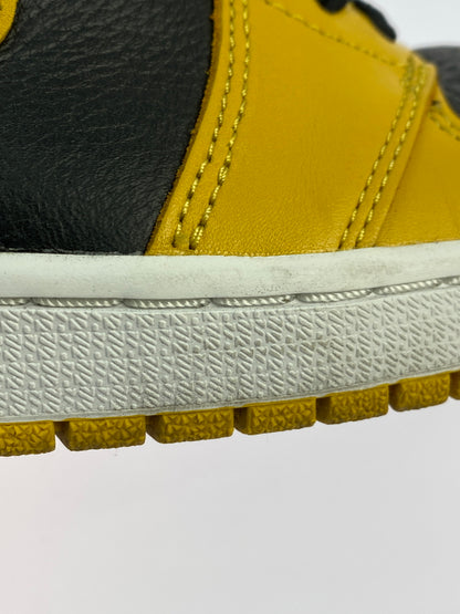 【中古品】【メンズ】 NIKE ナイキ AIR JORDAN 1 HIGH OG "POLLEN" 55088-701 エアジョーダン ワン ハイ オージー ポレン 靴 シューズ スニーカー SNEAKER 160-261017-KS-28-min サイズ：27cm US9 カラー：イエロー/ブラック 万代Net店