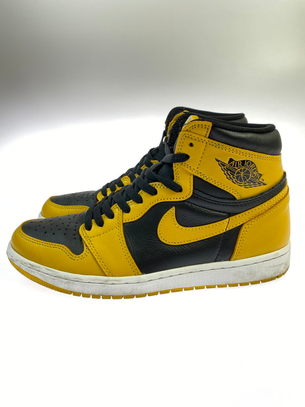 【中古品】【メンズ】 NIKE ナイキ AIR JORDAN 1 HIGH OG "POLLEN" 55088-701 エアジョーダン ワン ハイ オージー ポレン 靴 シューズ スニーカー SNEAKER 160-261017-KS-28-min サイズ：27cm US9 カラー：イエロー/ブラック 万代Net店
