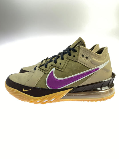 【中古品】【メンズ】 NIKE ナイキ × ATMOS アトモス LEBRON 18 LOW VIOTECH CW3153-200 レブロン18 ロー スニーカー メンズ シューズ 靴 160-261018-em-08-min サイズ：27.0cm カラー：カーキ / バイオテック / ダークモカ / メタリックゴールド 万代Net店