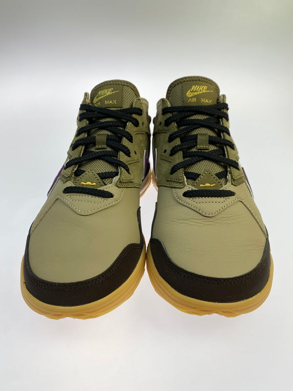 【中古品】【メンズ】 NIKE ナイキ × ATMOS アトモス LEBRON 18 LOW VIOTECH CW3153-200 レブロン18 ロー スニーカー メンズ シューズ 靴 160-261018-em-08-min サイズ：27.0cm カラー：カーキ / バイオテック / ダークモカ / メタリックゴールド 万代Net店