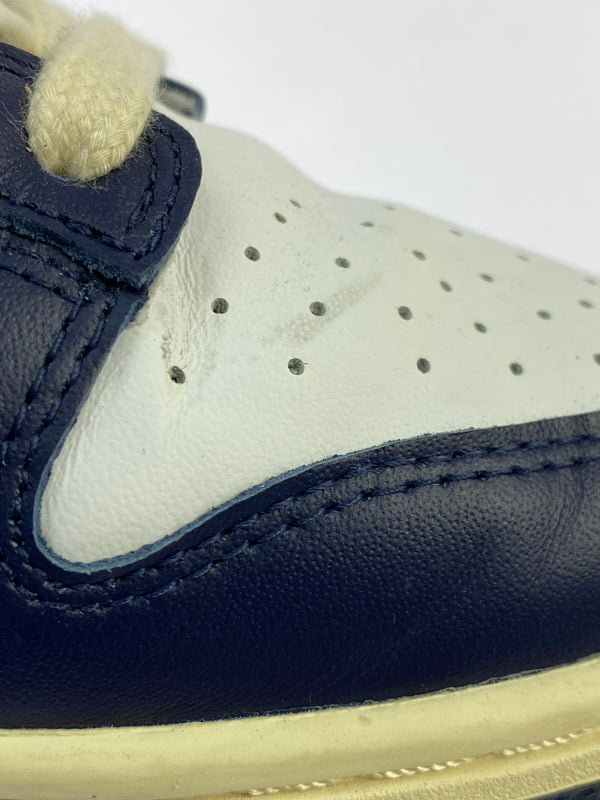 【中古品】【レディース】 W NIKE ナイキ DUNK LOW "VINTAGE NAVY" DD1503-115 ウィメンズ ダンク ロー ヴィンテージ ネイビー 靴 シューズ スニーカー SNEAKER 160-261017-KS-22-min サイズ：27.5cm US10.5 カラー：ネイビー/ホワイト 万代Net店
