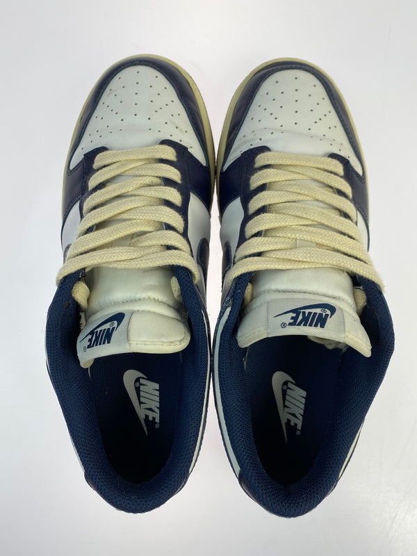 【中古品】【レディース】 W NIKE ナイキ DUNK LOW "VINTAGE NAVY" DD1503-115 ウィメンズ ダンク ロー ヴィンテージ ネイビー 靴 シューズ スニーカー SNEAKER 160-261017-KS-22-min サイズ：27.5cm US10.5 カラー：ネイビー/ホワイト 万代Net店