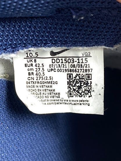 【中古品】【レディース】 W NIKE ナイキ DUNK LOW "VINTAGE NAVY" DD1503-115 ウィメンズ ダンク ロー ヴィンテージ ネイビー 靴 シューズ スニーカー SNEAKER 160-261017-KS-22-min サイズ：27.5cm US10.5 カラー：ネイビー/ホワイト 万代Net店