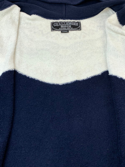 【中古品】【メンズ】 CHALLENGER チャレンジャー BRIGADE NORDIC ZIP HOODIE ブリゲード ジップ フーディーメンズ チャック付き パーカー 142-261020-em-70-min サイズ：L カラー：ネイビー 万代Net店