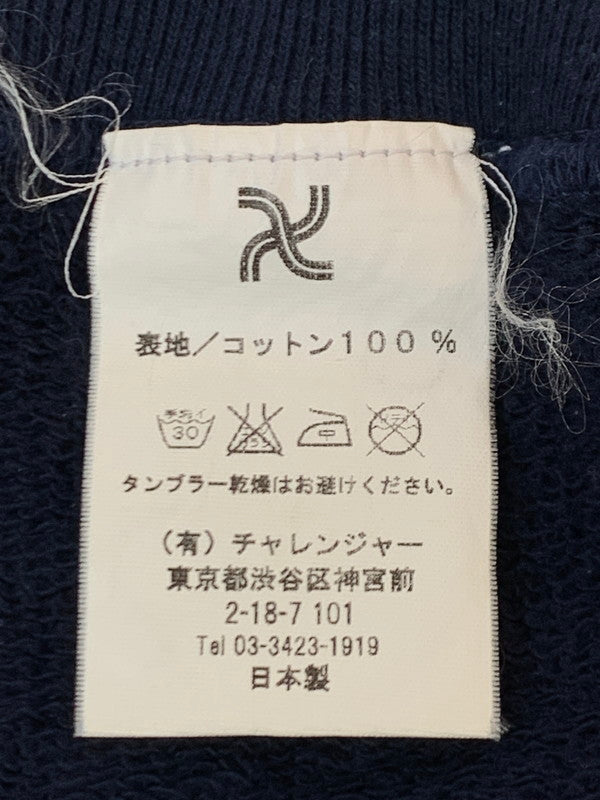 【中古品】【メンズ】 CHALLENGER チャレンジャー BRIGADE NORDIC ZIP HOODIE ブリゲード ジップ フーディーメンズ チャック付き パーカー 142-261020-em-70-min サイズ：L カラー：ネイビー 万代Net店