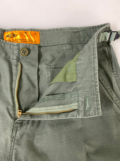 【中古品】【メンズ】 CHALLENGER チャレンジャー FLIGHT WARM UP PANTS CLG-PT024-016 フライト ウォーム アップ パンツ メンズ ボトムス ミリタリー 153-261016-em-48-min サイズ：M カラー：モスグリーン 万代Net店