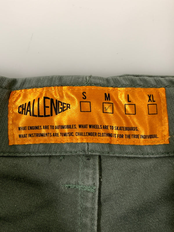 【中古品】【メンズ】 CHALLENGER チャレンジャー FLIGHT WARM UP PANTS CLG-PT024-016 フライト ウォーム アップ パンツ メンズ ボトムス ミリタリー 153-261016-em-48-min サイズ：M カラー：モスグリーン 万代Net店