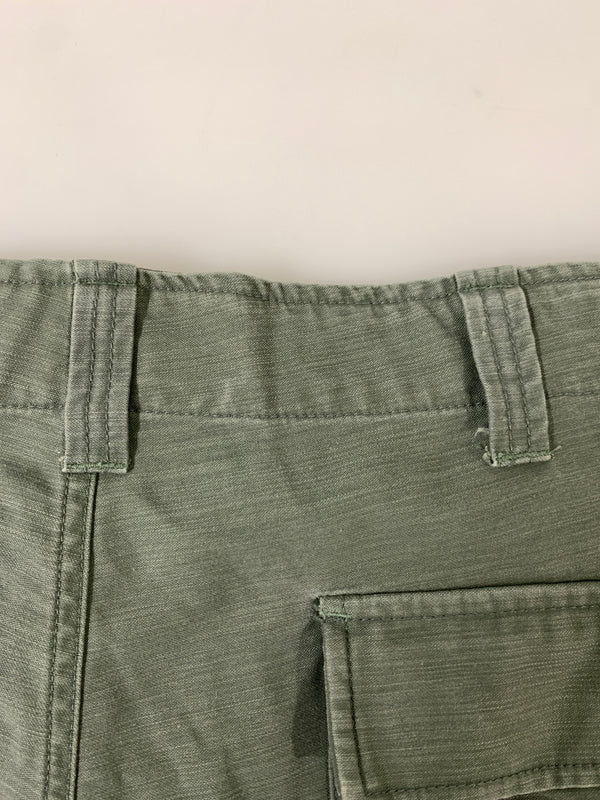 【中古品】【メンズ】 CHALLENGER チャレンジャー FLIGHT WARM UP PANTS CLG-PT024-016 フライト ウォーム アップ パンツ メンズ ボトムス ミリタリー 153-261016-em-48-min サイズ：M カラー：モスグリーン 万代Net店