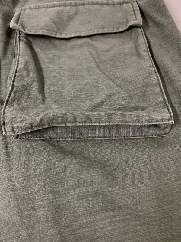 【中古品】【メンズ】 CHALLENGER チャレンジャー FLIGHT WARM UP PANTS CLG-PT024-016 フライト ウォーム アップ パンツ メンズ ボトムス ミリタリー 153-261016-em-48-min サイズ：M カラー：モスグリーン 万代Net店