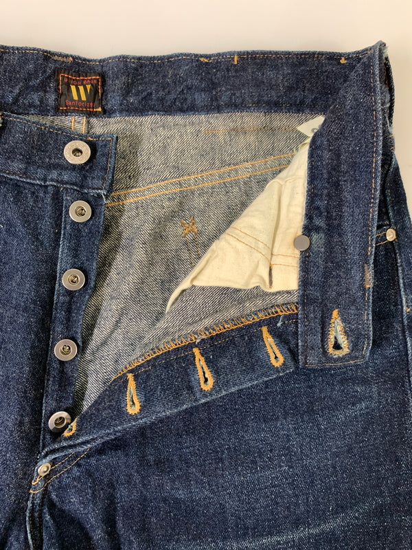 【中古品】【メンズ】 WAREHOUSE ウエアハウス DSB COWBOY PANTS WW2 MODEL 1010 カウボーイパンツ デニムパンツ ボトムス 156-261020-yn-11-min サイズ：33 カラー：インディゴ 万代Net店