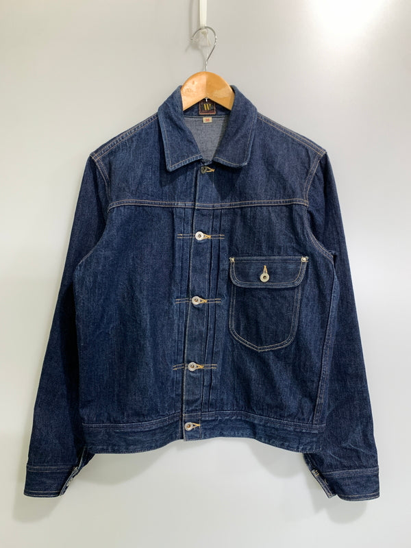 【中古品】【メンズ】 WAREHOUSE ウエアハウス COWBOY DENIM JACKET WW2 MODEL 2010 カウボーイ デニム ジャケット アウター 145-261020-yn-05-min サイズ：38 カラー：インディゴ 万代Net店