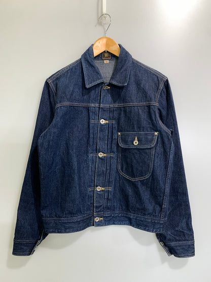 【中古品】【メンズ】 WAREHOUSE ウエアハウス COWBOY DENIM JACKET WW2 MODEL 2010 カウボーイ デニム ジャケット アウター 145-261020-yn-05-min サイズ：38 カラー：インディゴ 万代Net店