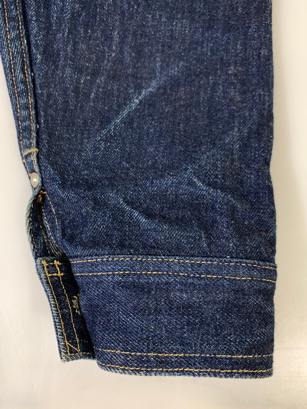 【中古品】【メンズ】 WAREHOUSE ウエアハウス COWBOY DENIM JACKET WW2 MODEL 2010 カウボーイ デニム ジャケット アウター 145-261020-yn-05-min サイズ：38 カラー：インディゴ 万代Net店