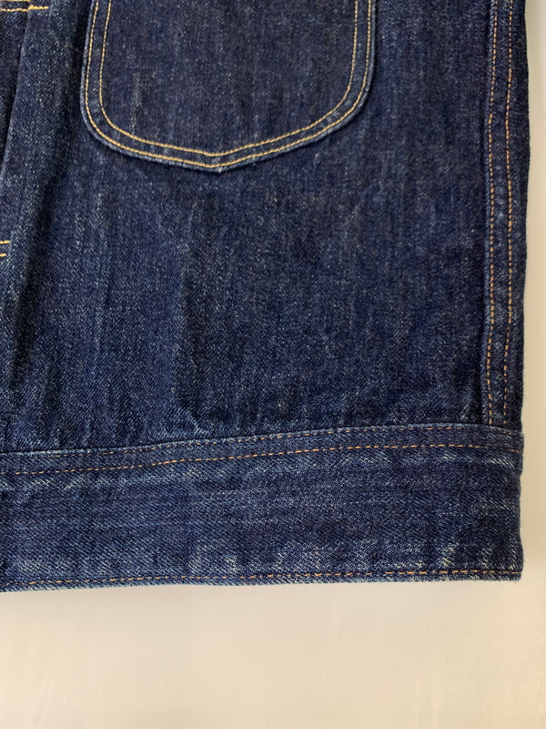 【中古品】【メンズ】 WAREHOUSE ウエアハウス COWBOY DENIM JACKET WW2 MODEL 2010 カウボーイ デニム ジャケット アウター 145-261020-yn-05-min サイズ：38 カラー：インディゴ 万代Net店