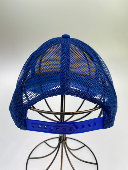 【中古品】【メンズ/レディース】 CHALLENGER チャレンジャー TRUCKER CAP トラッカー キャップ 帽子 185-261025-em-03-min カラー：ブルー 万代Net店